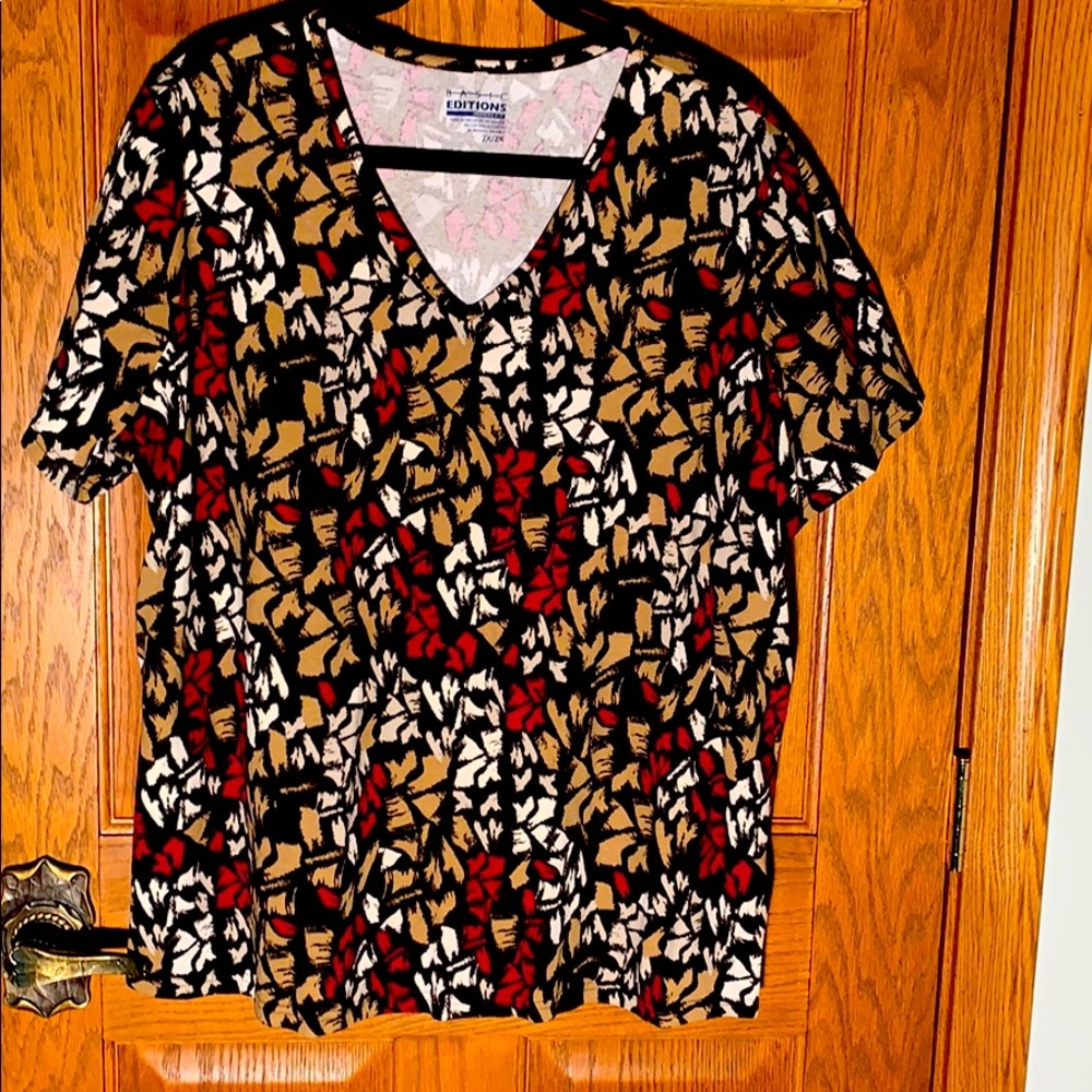 S/S knit top like new